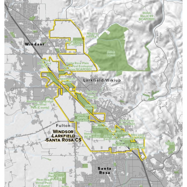 Maps of All Eight Sonoma County Community Separators - Greenbelt Alliance